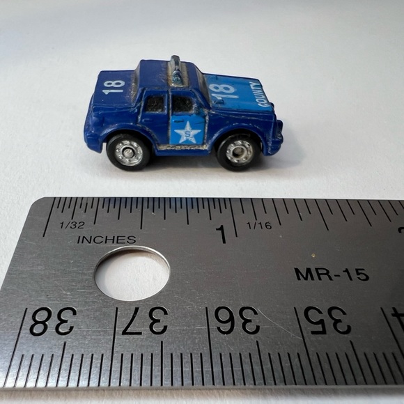 micro machines Police Car marked County number 18 - Picture 3 of 6